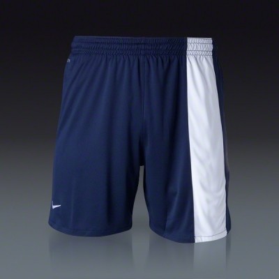 girls navy nike shorts