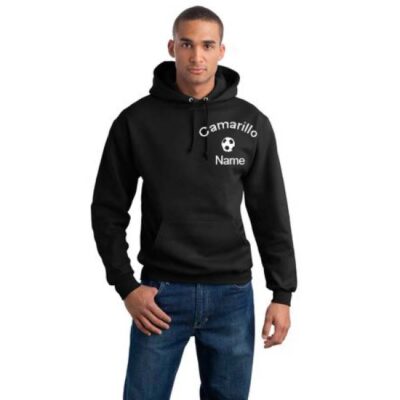Hooded Black All-Star Sweatshirt - Individual Order