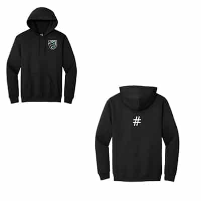CCU Hooded Sweatshirt w/Badge, Name & Number Option - Color Options