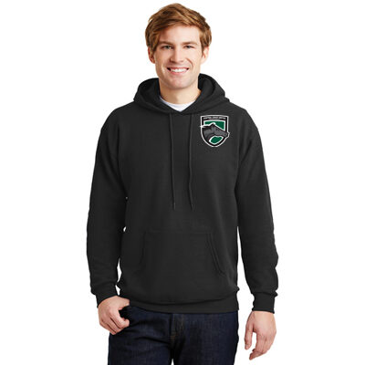 CCU Hooded Sweatshirt w/Badge - Black