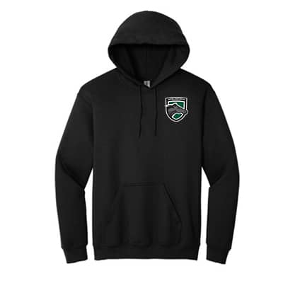 CCU Hooded Sweatshirt w/Badge w/ Name, number on sleeve Option - Color Options