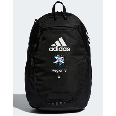 Adidas Stadium Backpack- Black- Region 9 Extra
