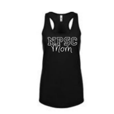 NPSC Club Mom Racerback Tank -Black