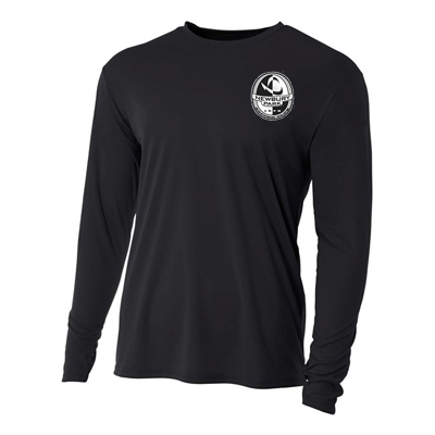 Cooling Performance Long Sleeve Crew - BLACK - COACH ONLY