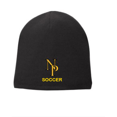 Region 42 Beanie w/ NP SOCCER (Black)