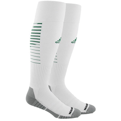 black and green adidas socks