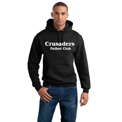 Crusaders Hooded Sweatshirt w/Logo - Black