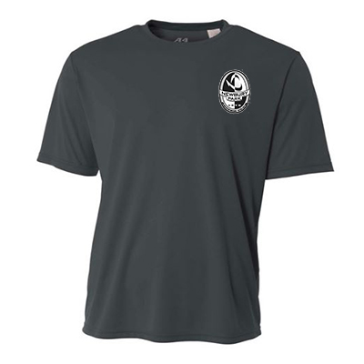 Cooling Performance Short Sleeve Crew - GRAPHITE - COACH ONLY