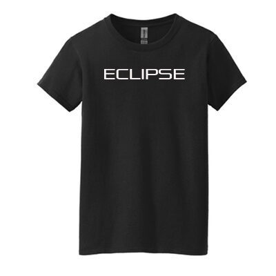 Gildan Women's T-shirt w/ Eclipse - Black