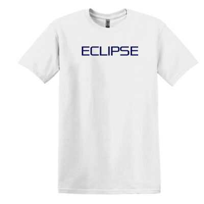 Gildan Men's T-shirt w/ Eclipse - White