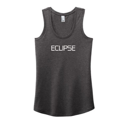 Women’s Perfect Tri Racerback Tank- Eclipse- Heathered Charcoal