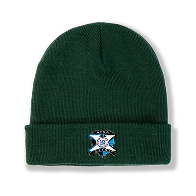 Long Beanie w/ AYSO Extra Logo- Forest