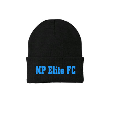 Long Beanie w/ NP Elite FC- Black