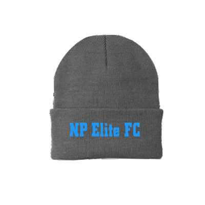 Long Beanie w/ NP Elite FC- Athletic Oxford