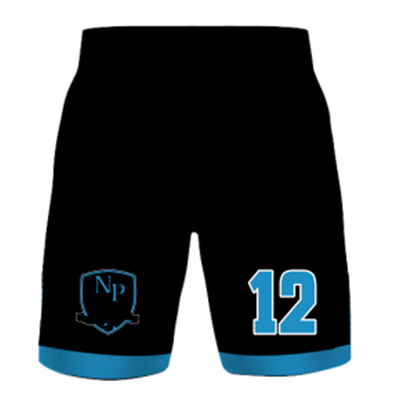 NP Elite FC Custom Black/University Blue Short
