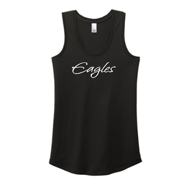 Eagles Word Tri-Racerback Tank Top (Color Options) - Image 3
