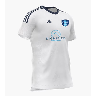 2025-2026 Adidas Custom Competition 25 Jersey - White/Navy