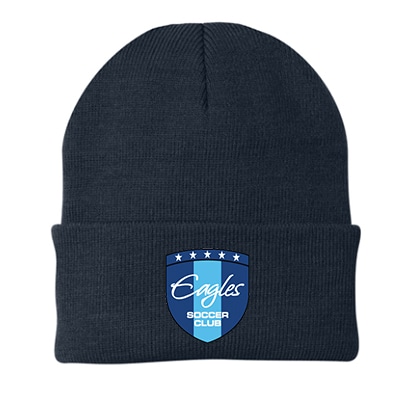 Long Beanie w/ Eagles Badge (Color Options)