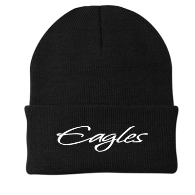 Long Beanie w/ Eagles Word (Color Options)