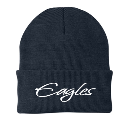 Long Beanie w/ Eagles Word (Color Options) - Image 2