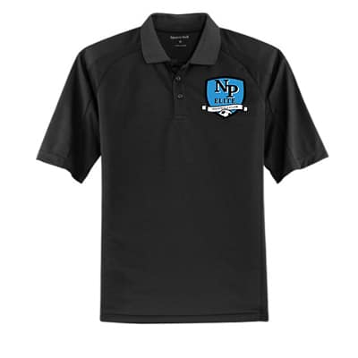 Black Polo w/ NP Elite FC Logo - Board/ Coaches Only