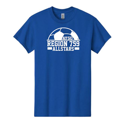 T-Shirt w/ Allstar Logo- Royal