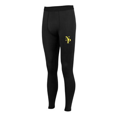NP Track Men Compression Tight- BLK
