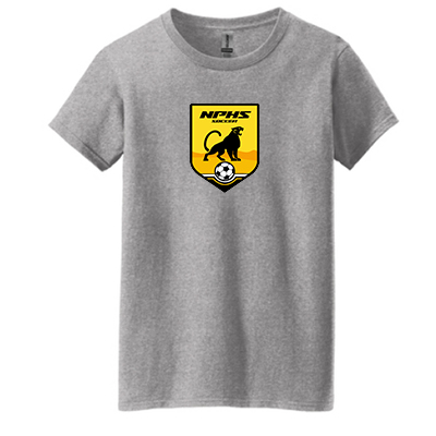 T-Shirt w/ NPHS Large Badge (Sports Grey)