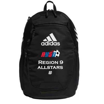 Reg 9 ALLSTAR Adidas 3 Backpack - Black