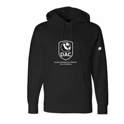 DAC Hooded Sweatshirt w/ Player # - Image 2
