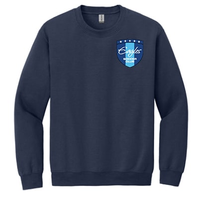 Crew Neck Eagles Crest Sweatshirt (Color Options)