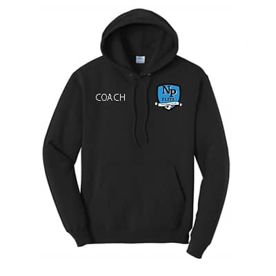 Hooded Sweatshirt w/ EMB Small NP Elite FC logo, COACH ONLY- FIELD APPROVED
