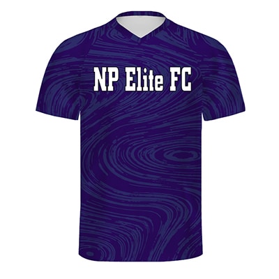 NP Elite FC Custom Short Sleeve GK Jersey - Purple