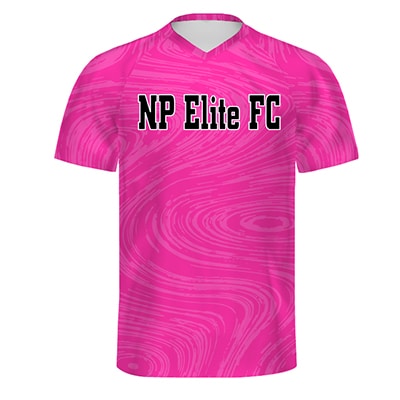 NP Elite FC Custom Short Sleeve GK Jersey - Hot Pink