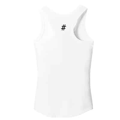 Women's Tri Racerback Tank Top w/ NP Circle Crest logo - Image 6