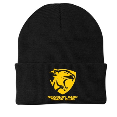 NEW! Newbury Park Track Long Beanie - Black