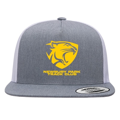 NEW! Newbury Park Track Hat - Heathered/White (Limited Stock)