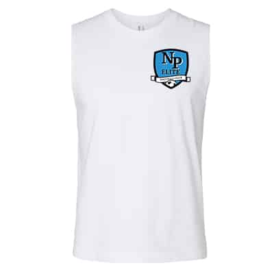 NP Elite FC Badge Men Muscle Tank Top- Color Options - Image 3