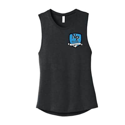 NP Elite FC Badge Women Muscle Tank Top- Color Options