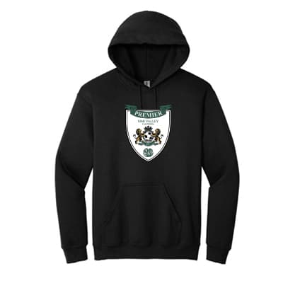 Hooded Sweatshirt w/ Large SVFC Badge- Color Options - Image 2