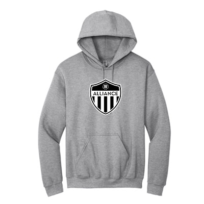 Hooded Sweatshirt W/ Alliance Word- Youth & Men's (color Options) - Image 2