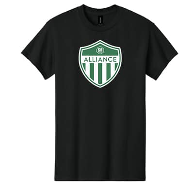 T-Shirt W/ Alliance Badge- Youth & Men's (color Options)