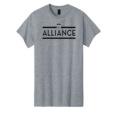 T-Shirt W/ Alliance Word- Youth & Men's (color Options)