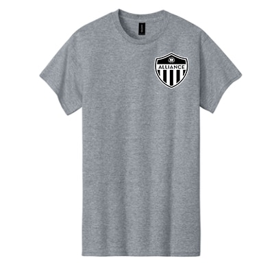 T-Shirt W/ Alliance Crest- Youth & Men's (color Options)