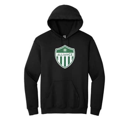 Hooded Sweatshirt W/ Alliance Word- Youth & Men's (color Options) - Image 4