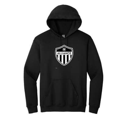 Hooded Sweatshirt W/ Alliance Word- Youth & Men's (color Options) - Image 3
