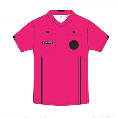 World Cup Short Sleeve V-Neck Pink Jersey