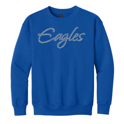NEW! Eagles Rhinestone Crew Neck Sweatshirt (Color Options) - Image 2
