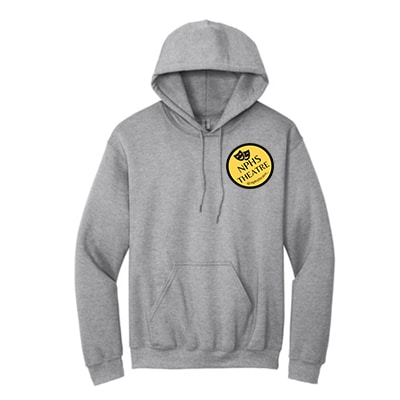 Hooded Sweatshirt w/ NPHS Theatre Circle Crest- (Color Options) (Copy) - Image 2