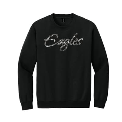 NEW! Eagles Rhinestone Crew Neck Sweatshirt (Color Options) - Image 3